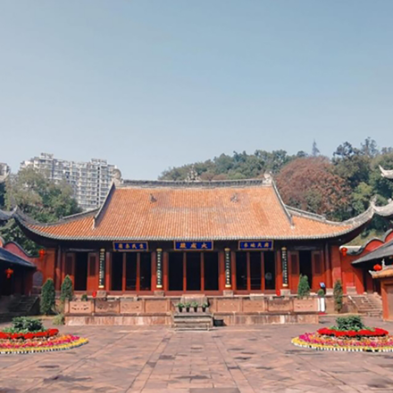 乐山文庙博物馆照片与代表馆藏