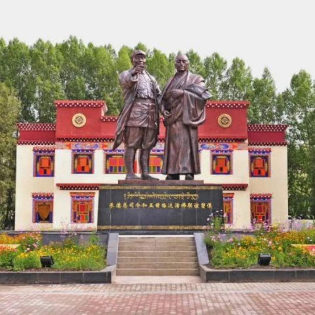 朱德总司令和五世格达活佛纪念馆照片与代表馆藏