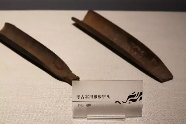 洛阳铲博物馆铲头展示（2019年资料图）