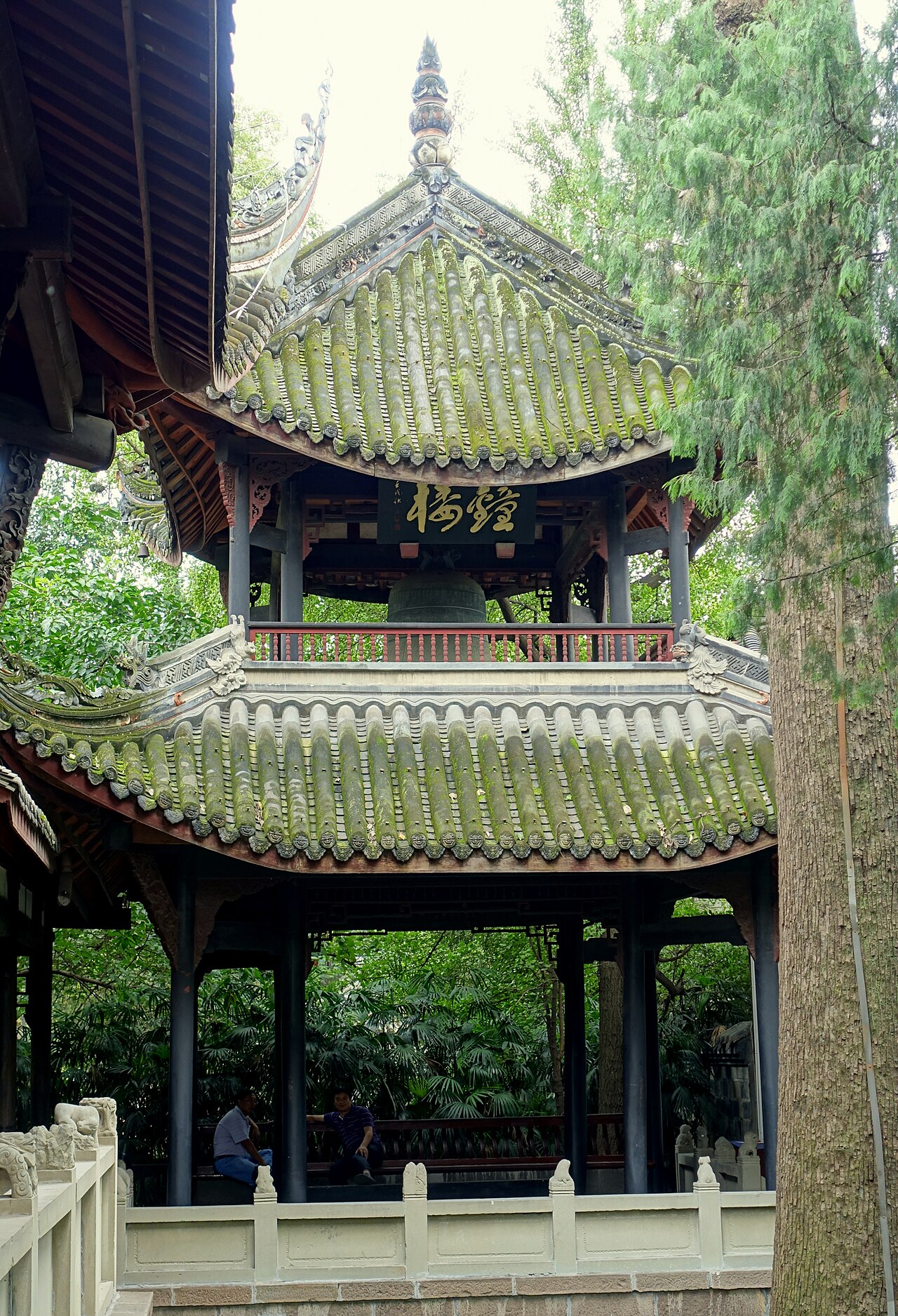 Wuhou Shrine pavilion